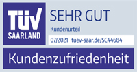 TÜV Siegel - Sehr gut